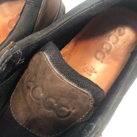 FINAL! MEN’S ECCO BROWN & BLACK GENUINE TRACK FOOTWEAR NEARLY NEW! - Picture 5 of 10